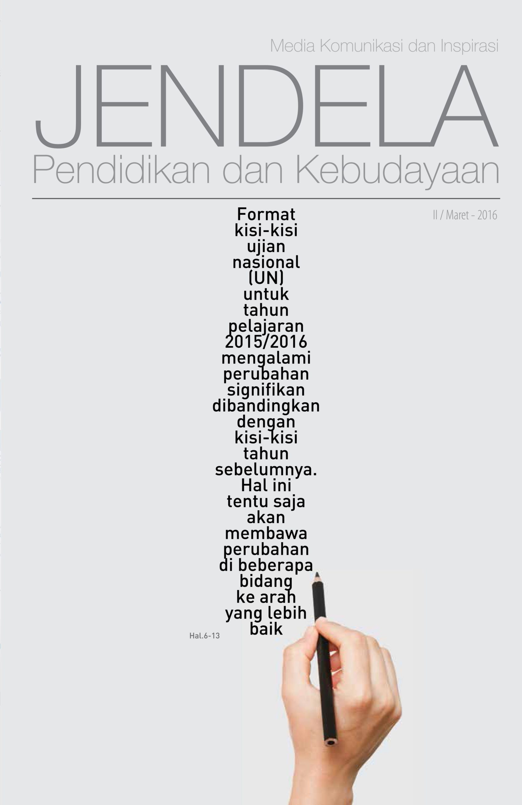 Majalah Jendela Edisi 2 2016