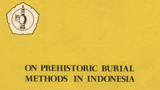 On Prehistoric burial methods in indonesia