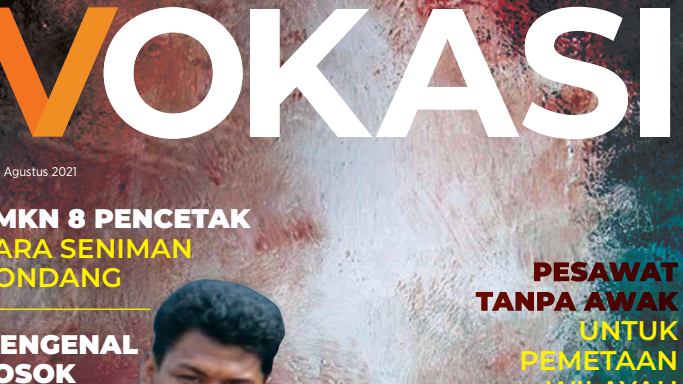 majalah vokasi edisi Agustus 2021