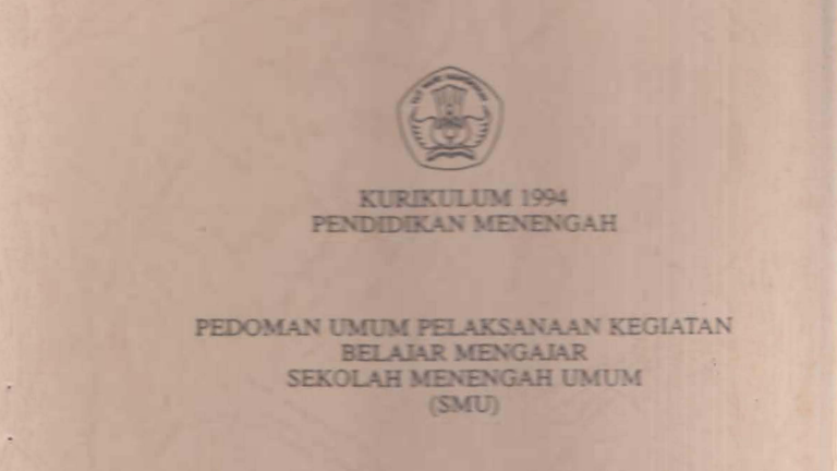 Kurikulum 1994